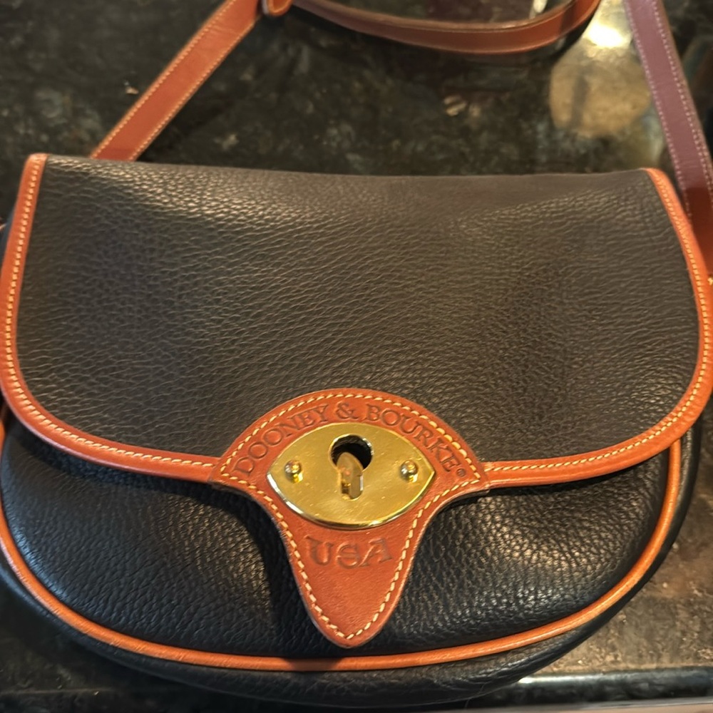 Vintage Dooney Berg made in the United States with brass hardware